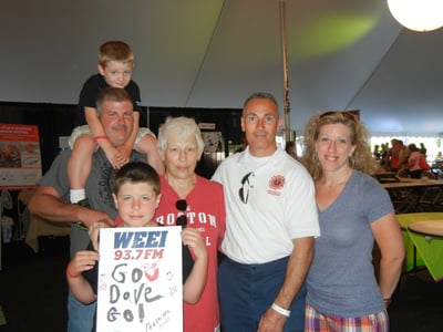 family and Dave PMC