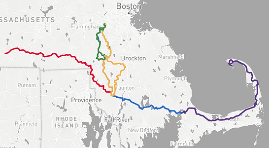 PMC route map