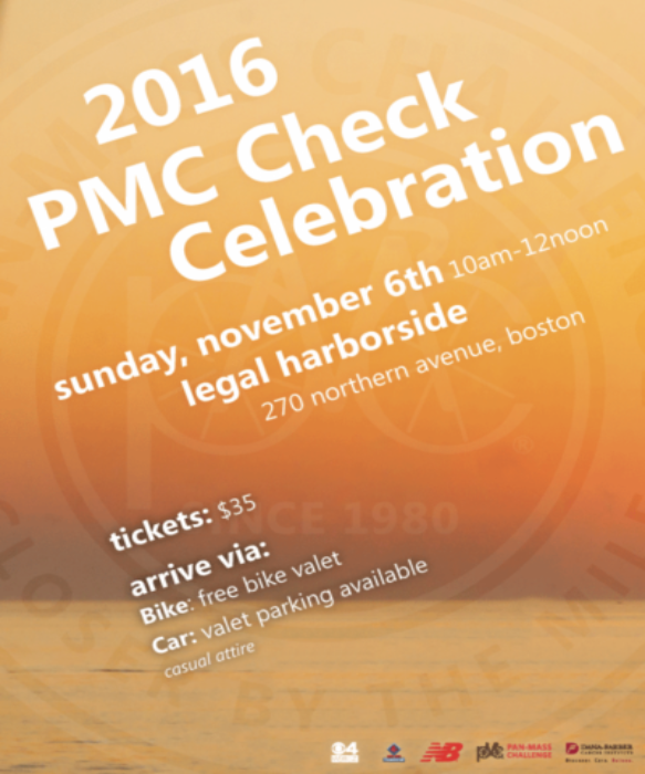 PMC 2016 - Check Celebration Brunch - November 6, 2016