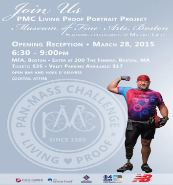 PMC Living Proof Portrait Project Opening Reception at MFA, Boston March 28, 2015