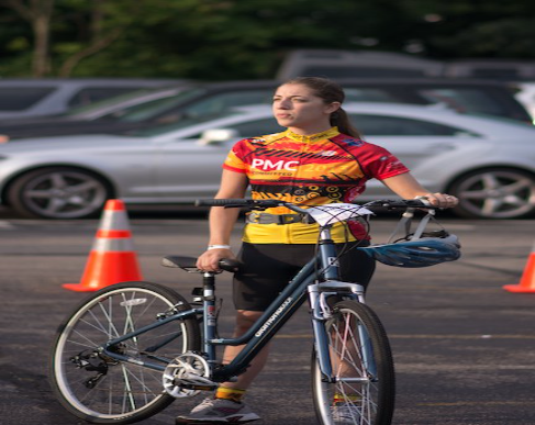 Casey Blake, Second year Sunday PMC rider, Team PwC