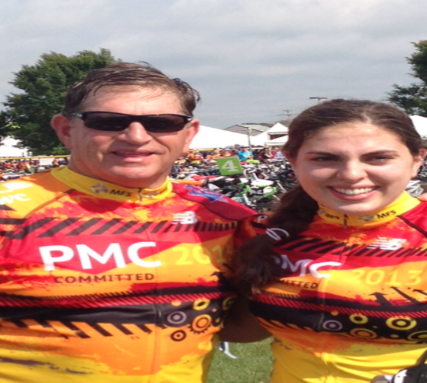 Retired Cyclist Overcomes Challenges to Help Cancer Patients