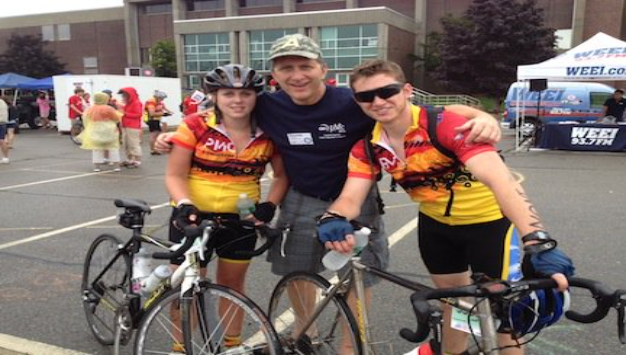 The Johnston Trio Rides With a Purpose