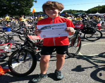 Meet George Barker - A 13-yr. old first-time PMC one-day Sunday cyclist