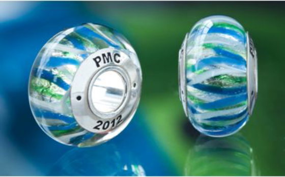Confidence Beads designs limited edition PMC 2012 bead