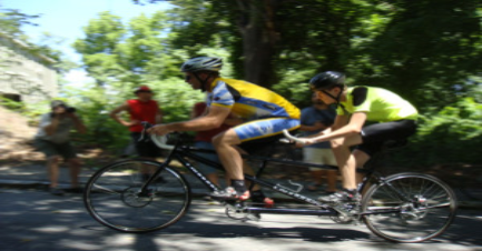 Father and Son Take On the Pan-Mass Challenge in Tandem