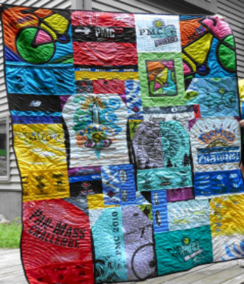 PMC Jerseys transformed into PMC quilt