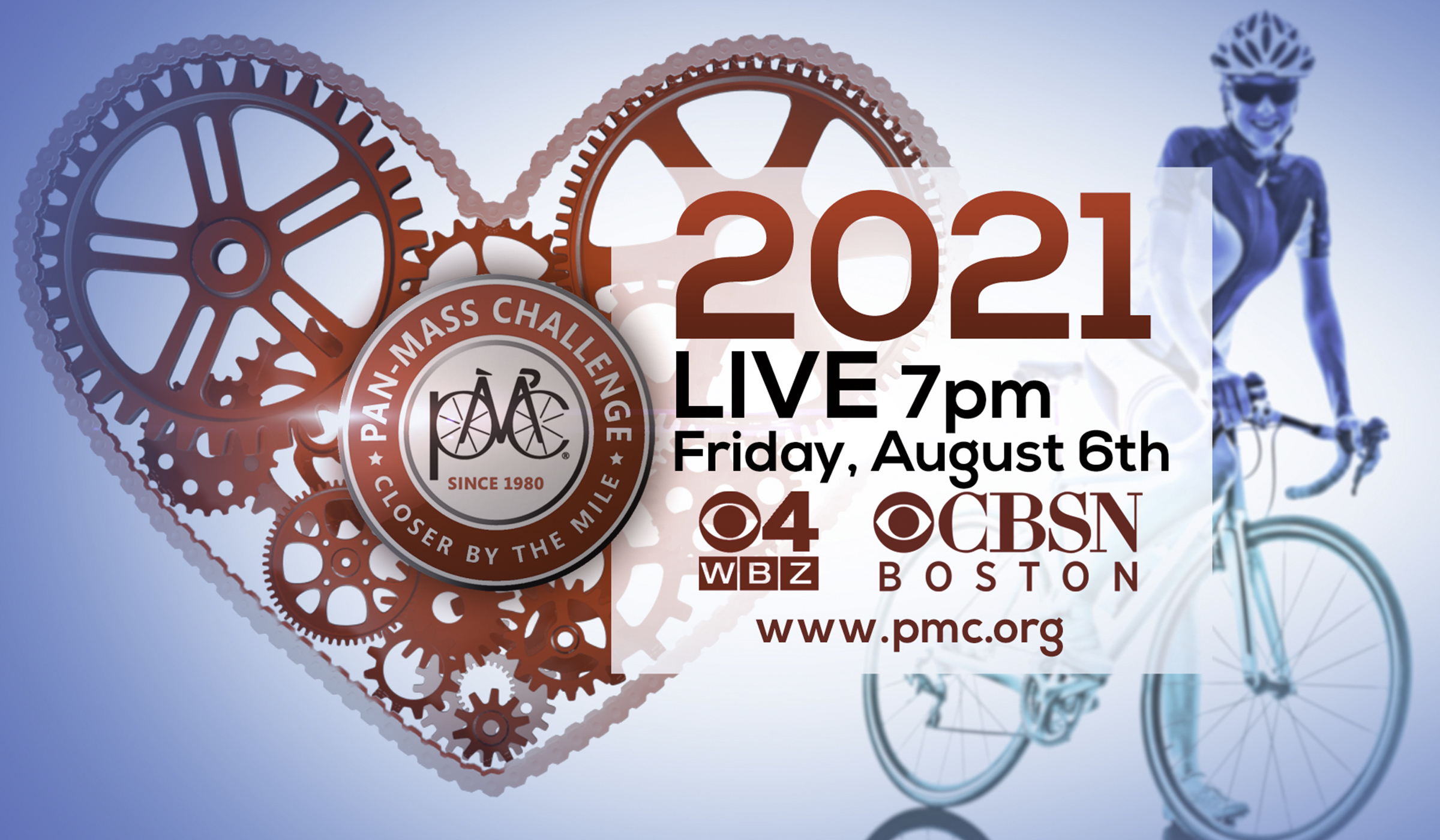 Watch PMC 2021 Live on WBZ-TV • Friday, August 6 at 7 PM