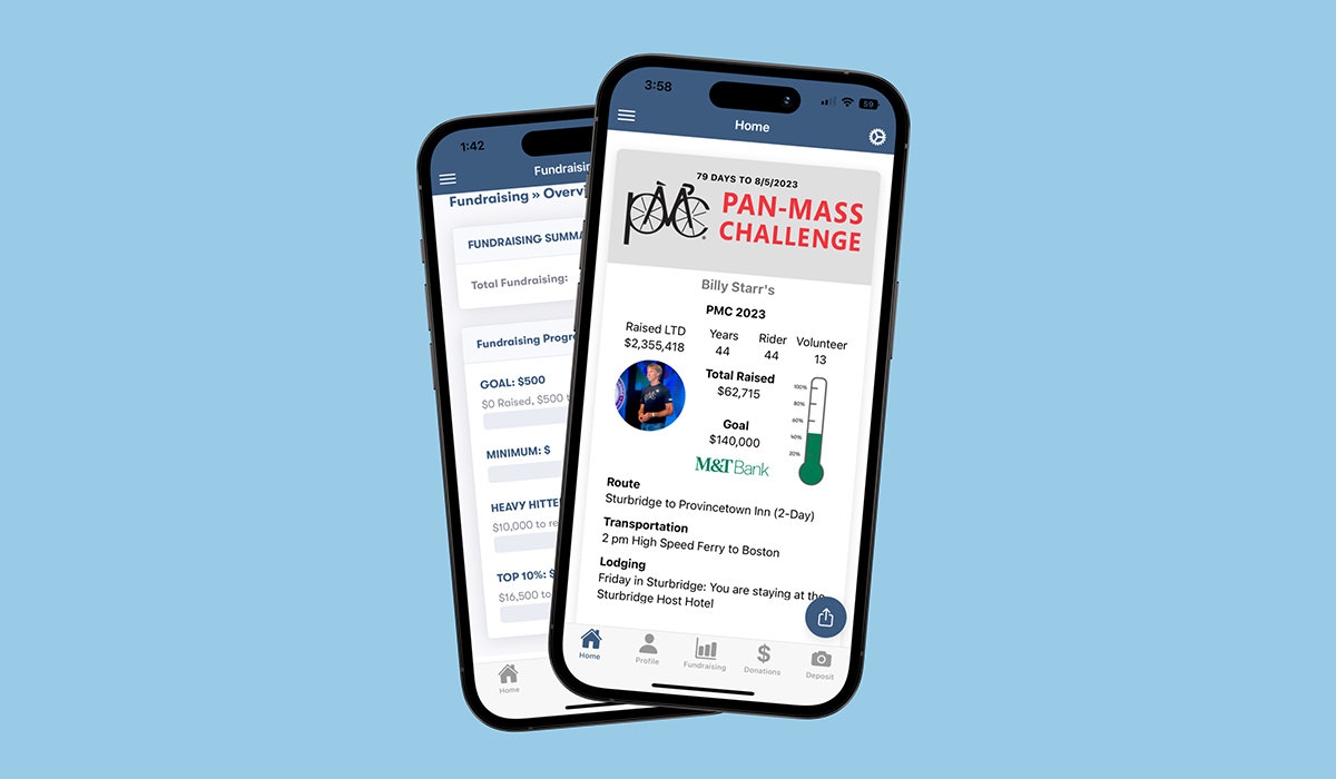 The New & Improved Pan-Mass Challenge App Is Now Available